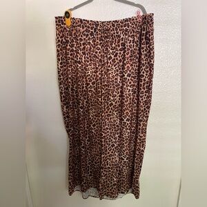 Summersalt Cheetah Print Pants Palazzo Pants